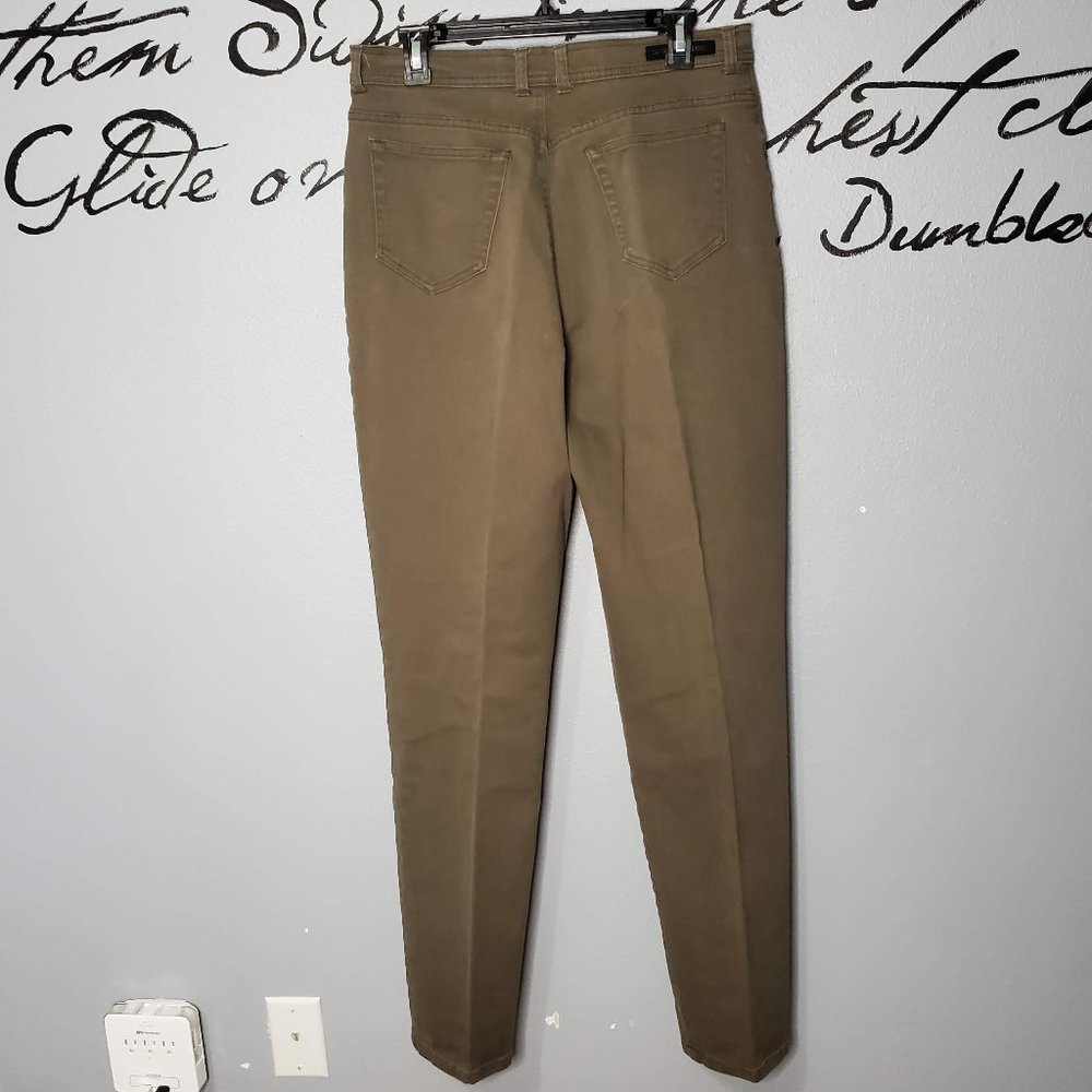 Red Label Gloria Vanderbilt Brown Y2K Jeans, 12L - Picture 2 of 4